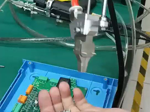 手持吹气式自动打螺丝...