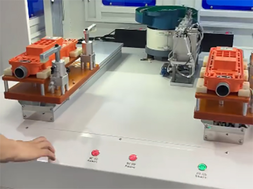 博贝螺套牙套自动上料...