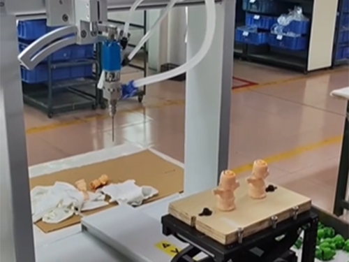 博贝全自动点胶机，玩...