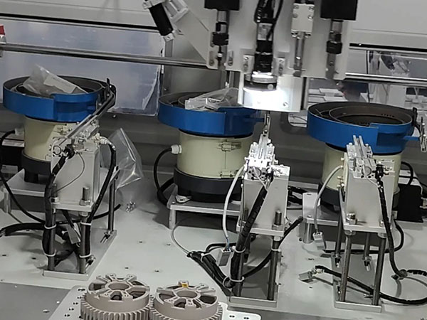 博贝全自动牙套螺套机...